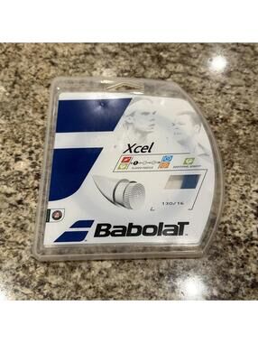 Babolat-Xcel 16G Blue Tennis String-(B241077-136-16:Set)